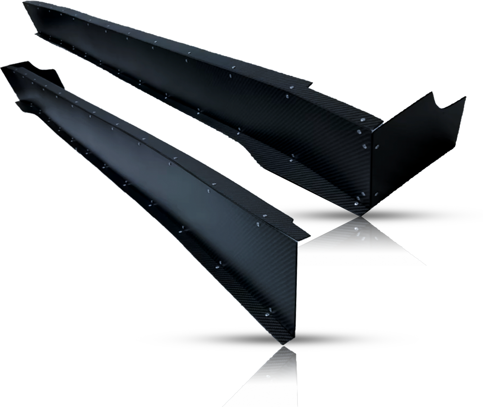 EVO X DRAG SIDE SKIRTS
